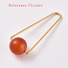 PVD Vacuum Plating 304 Stainless Steel Ice Pick Pinch Bails LS-X-STAS-K189-A05-S-3