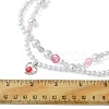 Alloy Heart Pendant Necklace NJEW-FZ00004-11-4