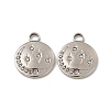 201 Stainless Steel Pendants STAS-J401-VC586-2