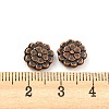 Tibetan Style Alloy Beads PALLOY-F307-06R-3