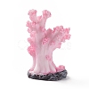 Resin Imitation Coral Ornaments DJEW-G026-04B-2