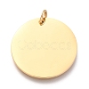 Ion Plating(IP) 304 Stainless Steel Charms EJEW-L238-03F-G-1