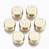 Alloy Enamel Beads X-ENAM-S122-029G-RS-1