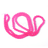 Baking Paint Transparent Glass Bead Strands X-GLAA-S031-6mm-35-3
