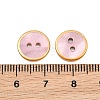 Golden Edge Naturl Black Lip Shell Button SH-CBA0ED6-01B-3