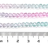 Transparent Painted Glass Beads Strands DGLA-A034-T4mm-A10-3