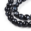 Baking Paint Glass Beads Strands DGLA-N003-8mm-A10-3