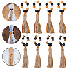 Wood Beaded Napkin Ring AJEW-PH01539-1