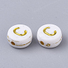 Plating Acrylic Beads X-PACR-R242-01C-2