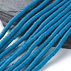 Flat Round Handmade Polymer Clay Beads CLAY-R067-6.0mm-44-1