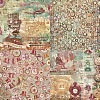 Clock Theme Paper Scrapbook Paper SCRA-PW0010-09-2