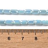 Electroplate Glass Beads Strands EGLA-D031-01-09-4
