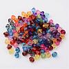 Faceted Bicone Transparent Acrylic Beads DBB18MM-2