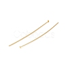 Brass Flat Head Pins X-KK-WH0058-03D-G01-2