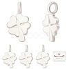5Pcs 925 Sterling Silver Charms STER-BBC0001-21-1