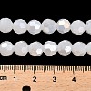 Imitation Jade Glass Beads Stands EGLA-A035-J8mm-B05-5