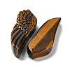 Natural Tiger Eye Pendants G-M417-05E-2