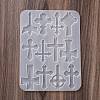 DIY Cross Pendant Silicone Molds LS-DIY-E057-02-3