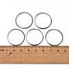 Non-Tarnish 201 Stainless Steel Linking Rings X-STAS-F192-001P-03-3