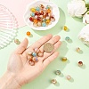 20Pcs 5 Colors Handmade Lampwork Beads LAMP-YW0004-28-4