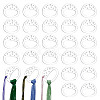 30Pcs Acrylic Thread Winding Boards AJEW-GA0008-06C-1