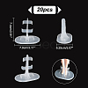 Transparent Plastic Doll Standing Bracket AJEW-WH0312-71-2