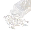 10G Ceylon Glass Twist Bugle Beads X-SEED-L012-01I-1