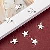 Tarnish Resistant 304 Stainless Steel Charms STAS-G190-27P-B-5
