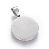 304 Stainless Steel Enamel Pendants STAS-E439-90L-P-2