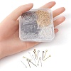 1000Pcs 5 Colors Iron Eye Pins IFIN-YW0001-69-3