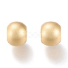 Matte Brass European Style Beads OPDL-H100-06MG-2