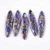 Synthetic Regalite/Imperial Jasper/Sea Sediment Jasper Pendants G-S366-008A-1