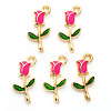 Alloy Enamel Pendants X-ENAM-S121-049-1-2