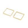 Brass Beads Frames KK-M288-01G-D-2