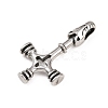 304 Stainless Steel Pendants STAS-C164-01B-AS-2