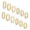 12Pcs 6 Size 201 Stainless Steel Grooved Finger Ring Settings RJEW-TA0001-06G-1