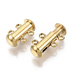 201 Stainless Steel Slide Lock Clasps STAS-S079-157G-2