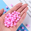 Acrylic Beads MACR-S375-001B-03-6