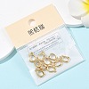 SHEGRACE Brass Fold Over Clasps XGR0145G-162G-5