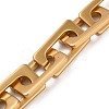 Handmade Opaque Acrylic Cross Chains AJEW-JB00769-01-2