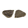 Tibetan Style Alloy Pendant Enamel Settings PALLOY-N160-74AB-2