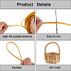 30M Plastic Imitation Cane Wire Cord OCOR-GF0005-40C-5