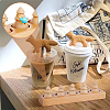 Wood Finger Ring Display Holder RDIS-WH0011-24-5