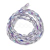 Transparent Electroplate Glass Beads X1-GLAA-K064-05A-HR01-2