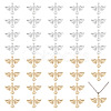 40Pcs 2 Colors Brass Pendants KK-AR0003-32-1