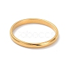 2mm Polished Plain Dome Finger Ring for Girl Women RJEW-C012-05G-G-2