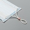 PVC Plastic Cord Lock for Mouth Cover KY-K011-01-4