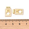 Rack Plating Brass & Acrylic Pearl Pendants X-KK-G488-05A-G-3