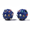 Polymer Clay Rhinestone Beads RB-T017-31A-A-2