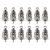 12Pcs Tibetan Style Alloy Pendants KK-HS0001-88-1